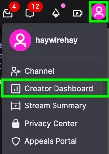Step 4: Open Your Subscription Settings