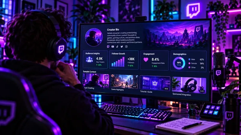 5. Complete Twitch's Own Sponsorship Setup