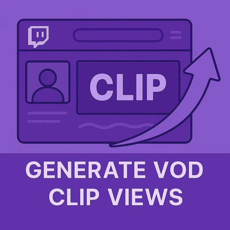 Boost Twitch VOD and Clip Views with ViewBotter’s New VOD/Clip Bot – Realistic, Customisable Growth for Your Channel