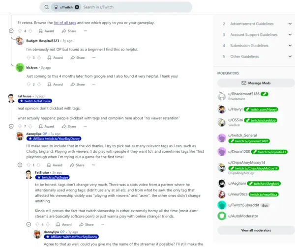 15. Join Twitch Communities on Discord & Reddit