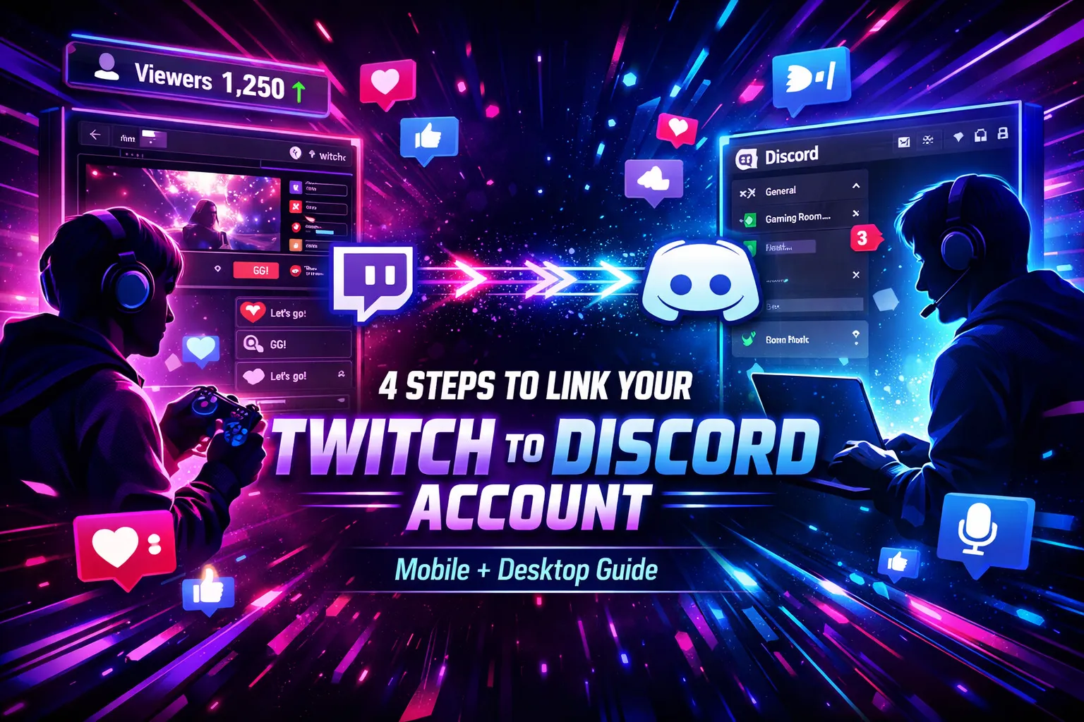 4 Steps to Link Your Twitch to Discord Account (Mobile + Desktop)