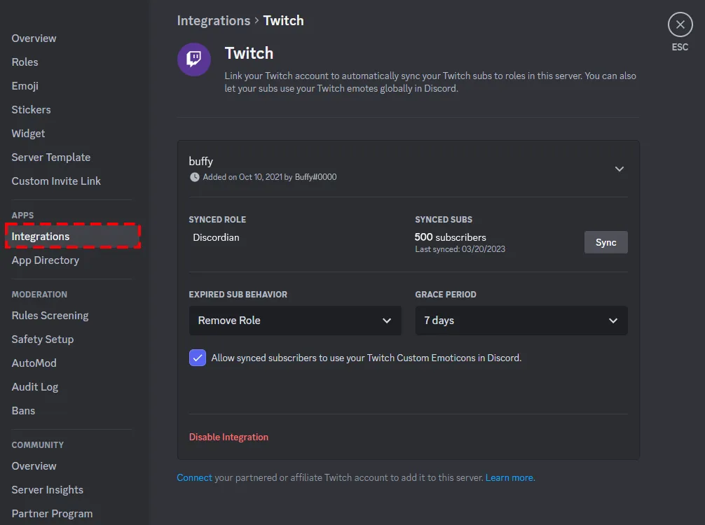 How to Link Twitch to Discord (Desktop)
