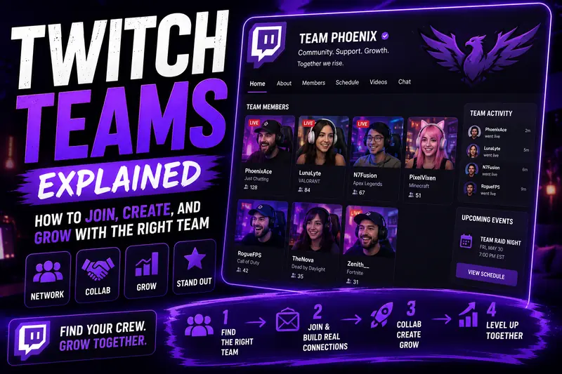 How to Join Twitch Teams in 2026