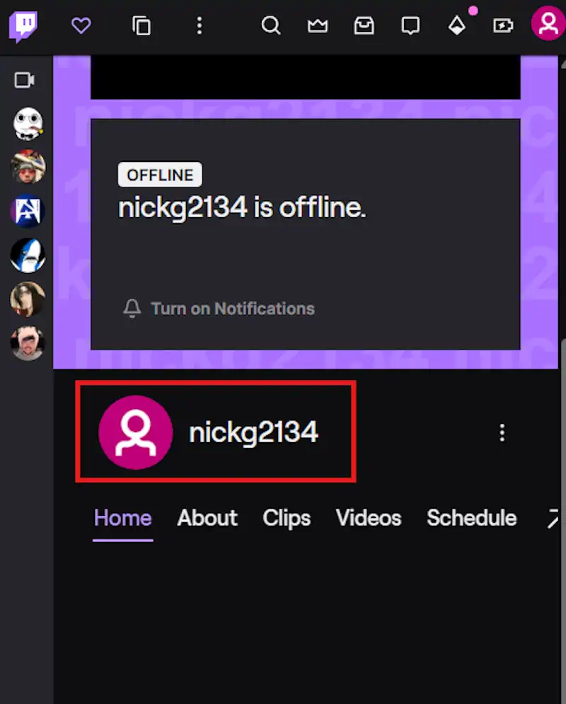 How to Find Your Twitch URL on Mobile