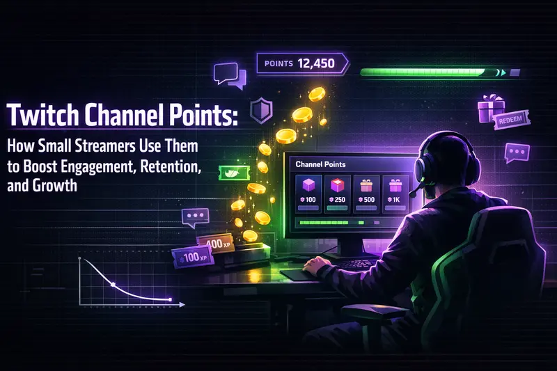 Twitch Channel Points: How Small Streamers Use Them to Boost Engagement, Retention, and Growth